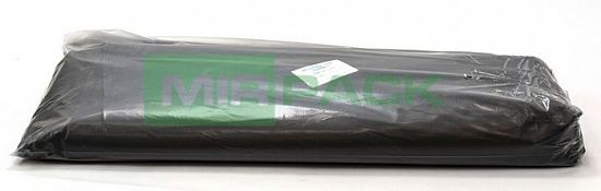 Мешки для мусора 120 л, 100 мкм, ПВД, 100 шт. черные, 2х слойные - Вид 2